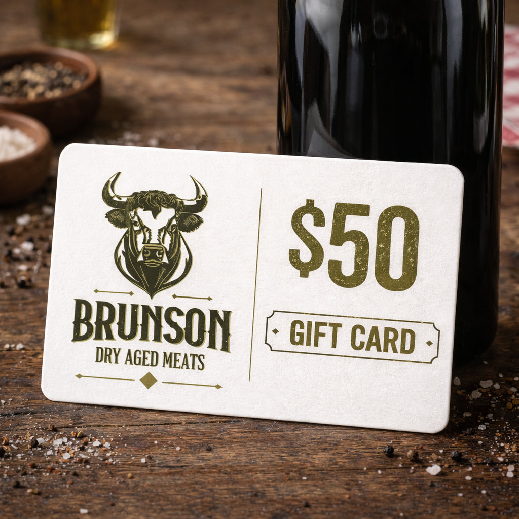 Gift Card for Brunson Meat Co. – The Perfect Choice for Meat Lovers!