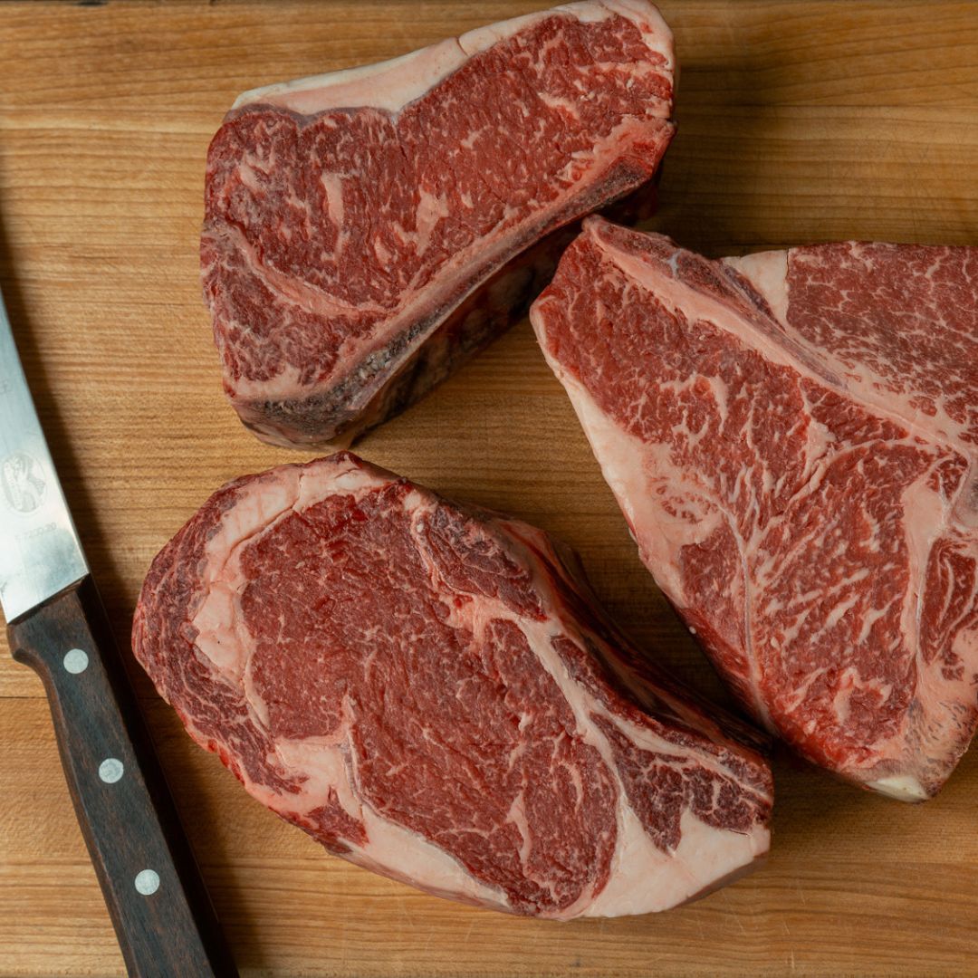 Brunson Dry-Aged Bone-in Steaks