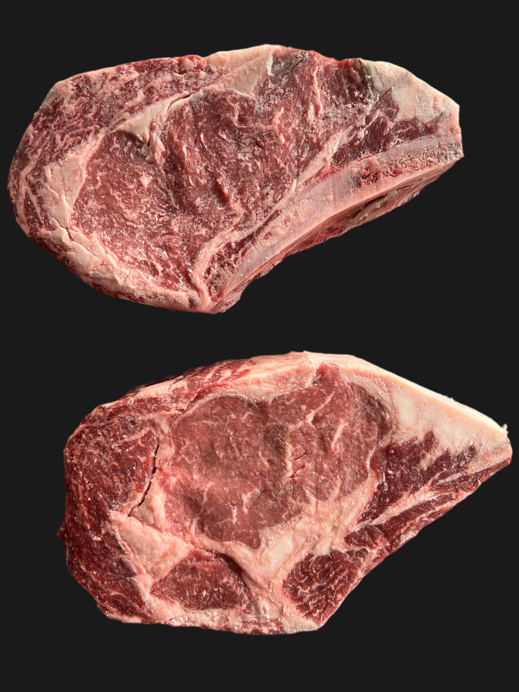 Dry-Aged Ribeye Bone In and Boneless