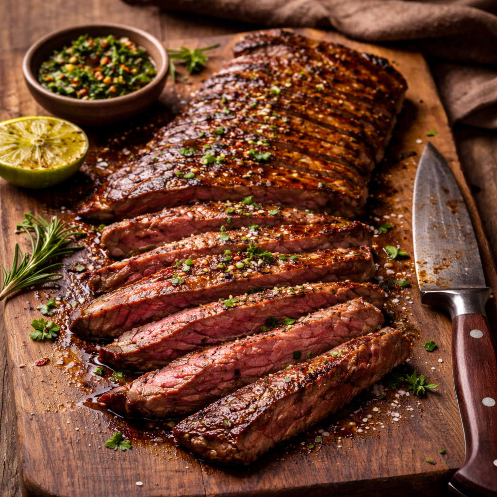 Wet Aged Charolais Beef Inside Skirt Steak - 16oz