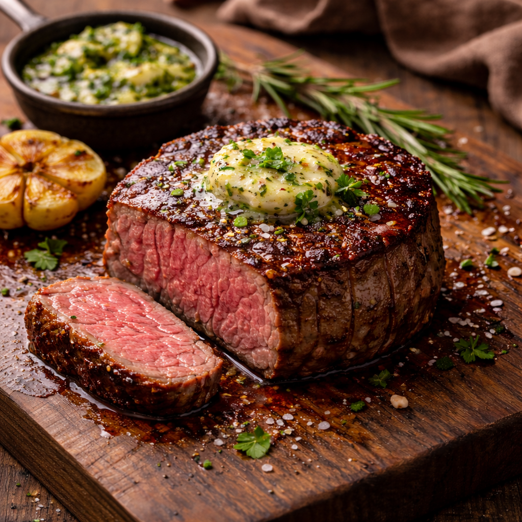 Wet Aged Charolais Tenderloin Boneless Filet - 8oz