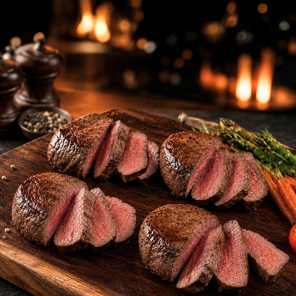 USDA Prime Dry Aged Beef Tenderloin Filet Mignon Medallions