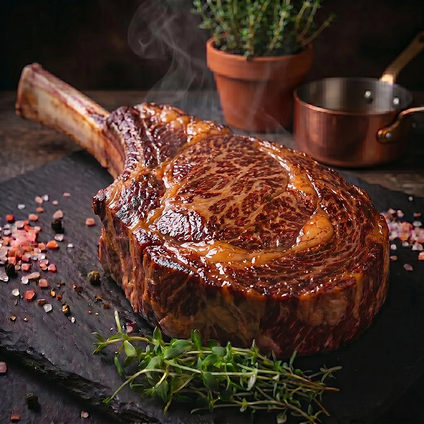 45-Day Dry-Aged Australian Phoenix Wagyu (8/9 BMS) Tomahawk Ribeye